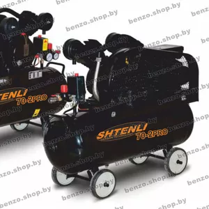 Компрессор Shtenli 70-2 pro (70 л. 2, 2 кВт. 2 цилиндра)