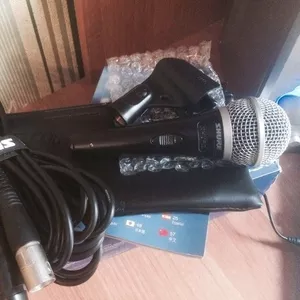 Микрофон Shure PG58 (вокальный,  динамический)