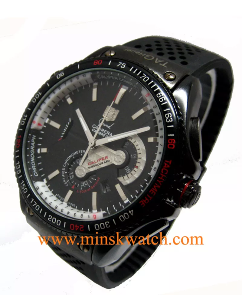 Часы RADO Sintra Хронограф черного цвета,  керамический браслет,  Минск 4