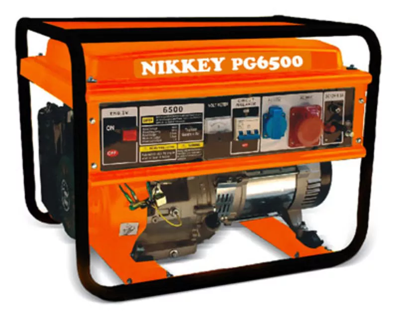 Генератор ( миниэлектростанция ) NIKKEY PG5500 (12V-220V-380V 