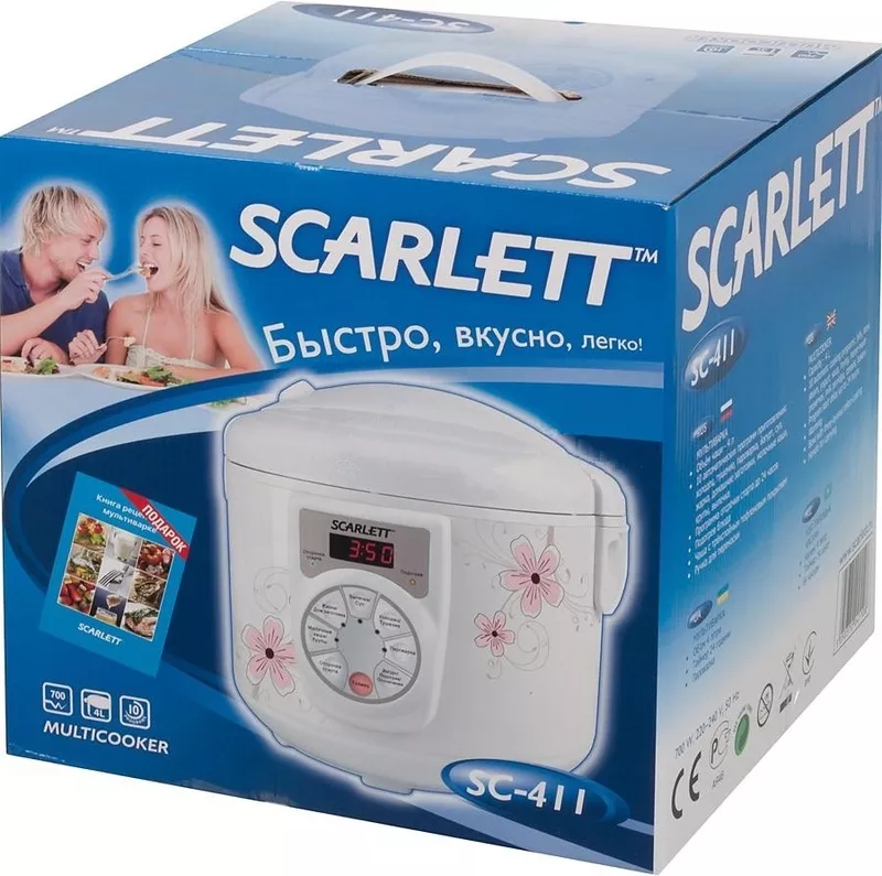 Продаю новую мультиварку   SCARLETT  SC- 411  2
