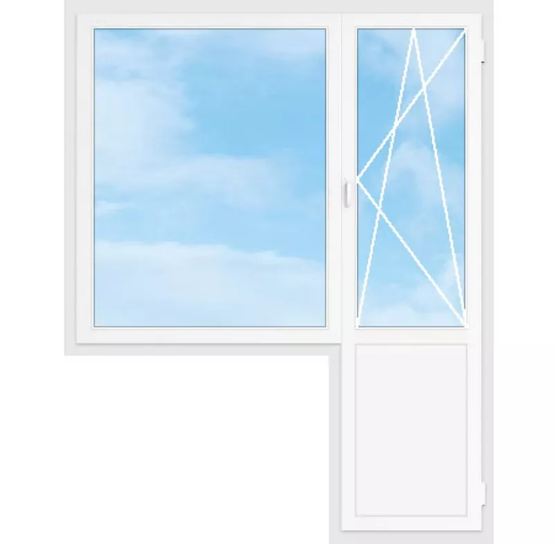 Окна и двери ПВХ от производителя 5